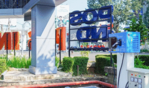 kantor pos jadi isi mobil listrik