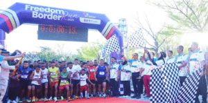 Freedom Border Run 2025 Satukan Semangat Kebangsaan di Perbatasan Motaain