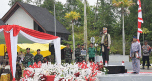 Semarak HUT ke-80 RI di PLBN Badau Simbol Nasionalisme di Gerbang Perbatasan