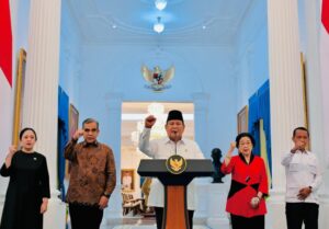 presiden prabowo-ketum parpol setneg