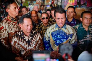 mendagri dan mentan doorstop