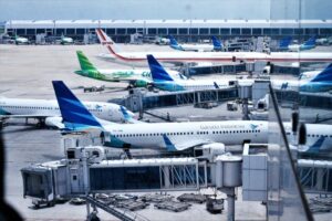 Suasana operasional penerbangan di Bandara Soetta -- Foto AP II