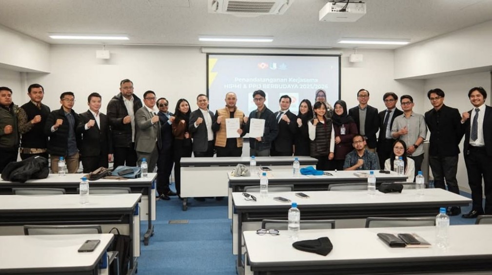 Badan Pengurus Pusat (BPP) Himpunan Pengusaha Muda Indonesia (HIPMI) dan Perhimpunan Pelajar Indonesia (PPI) Jepang menggelar Expert Insight Session di University of Tokyo, Kampus Komaba, Meguro City, pada 31 Januari 2026.