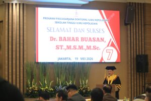 Bahar Buasan Earns Doctorate in Police Science with Dissertation on Community Empowerment and Regional Security